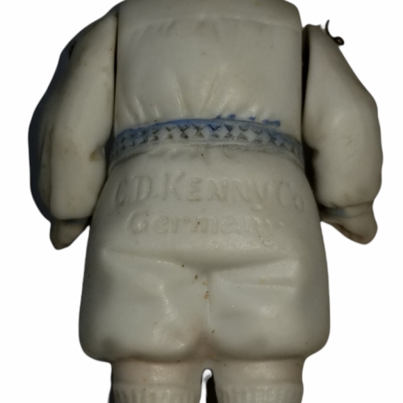 Antique C.D. Kenny Co. Germany bisque boy doll - Picture 5 of 6